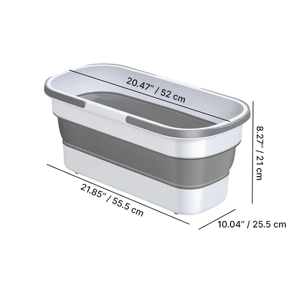 Seau À Franges Pliable Lave-mains Pliable – Image 7